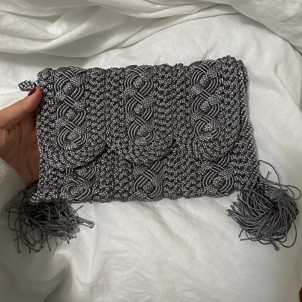 Silk woven Moroccan crossbody